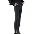 thumbnail image 2 of HVOBTTY Toddler's Leggings Pants Solid Color Cotton with Pockets Stretchy Outdoor Yoga, 2 of 4