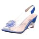 thumbnail image 1 of Bmisegm Silver Girl High Heel Black High Heel High Heel for Woman Casual Leisure Shoes Womens Sandals Summer Blue 9.5, 1 of 6