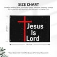 thumbnail image 2 of Jesus Is Lord Double Sided Flag 2x3ft For Home/Company/Indoor Outdoor Decoration Flag 100% Polyester Banner, 2 of 8