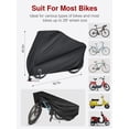 thumbnail image 4 of SIISLL bike covers Outdoor Bicycle Cover, Black, 4 of 8