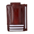 thumbnail image 7 of Genuine Eel Skin Leather Money Clip Front Pocket Wallet with Magnet Clip and Card ID Case E 910E, 7 of 7