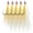 Yellow, variant on Clouser Minnow Fly Fishing Flies Streamer Fly Fishing Lure Bucktail Teaser Hook for Saltwater Flies Sea Bass Striper Flounder Fishing
