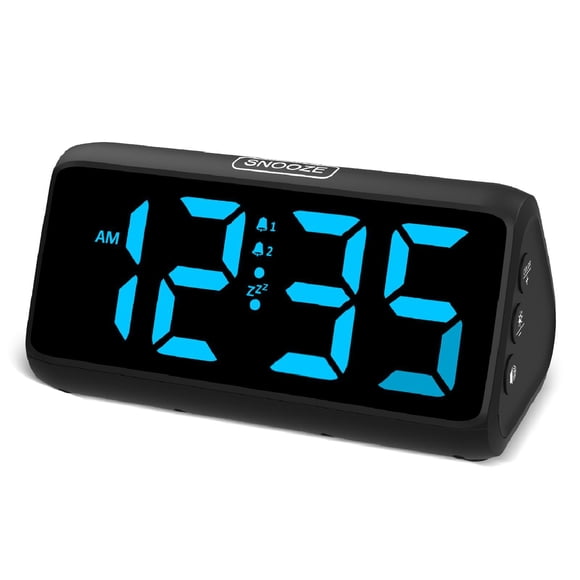 Despertador Netzu Digital para dormitorios con alarma dual