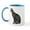 White/Blue Inside, variant on CafePress - Savannah Cat Mug - 11 oz Ceramic Mug - Novelty Coffee Tea Cup