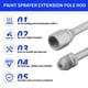 thumbnail image 3 of 2 Uds G7/8 14 Poste de Extensión de Punta de Pulverizador de Acero Inoxidable para el Hogar ANGGREK Otros, 3 of 8