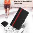 thumbnail image 3 of For Samsung Galaxy A17 5g/ A26 5g Phone Cases Wallet Stand Color Splicing Leather Cover With Magnetic Clasp, 3 of 5