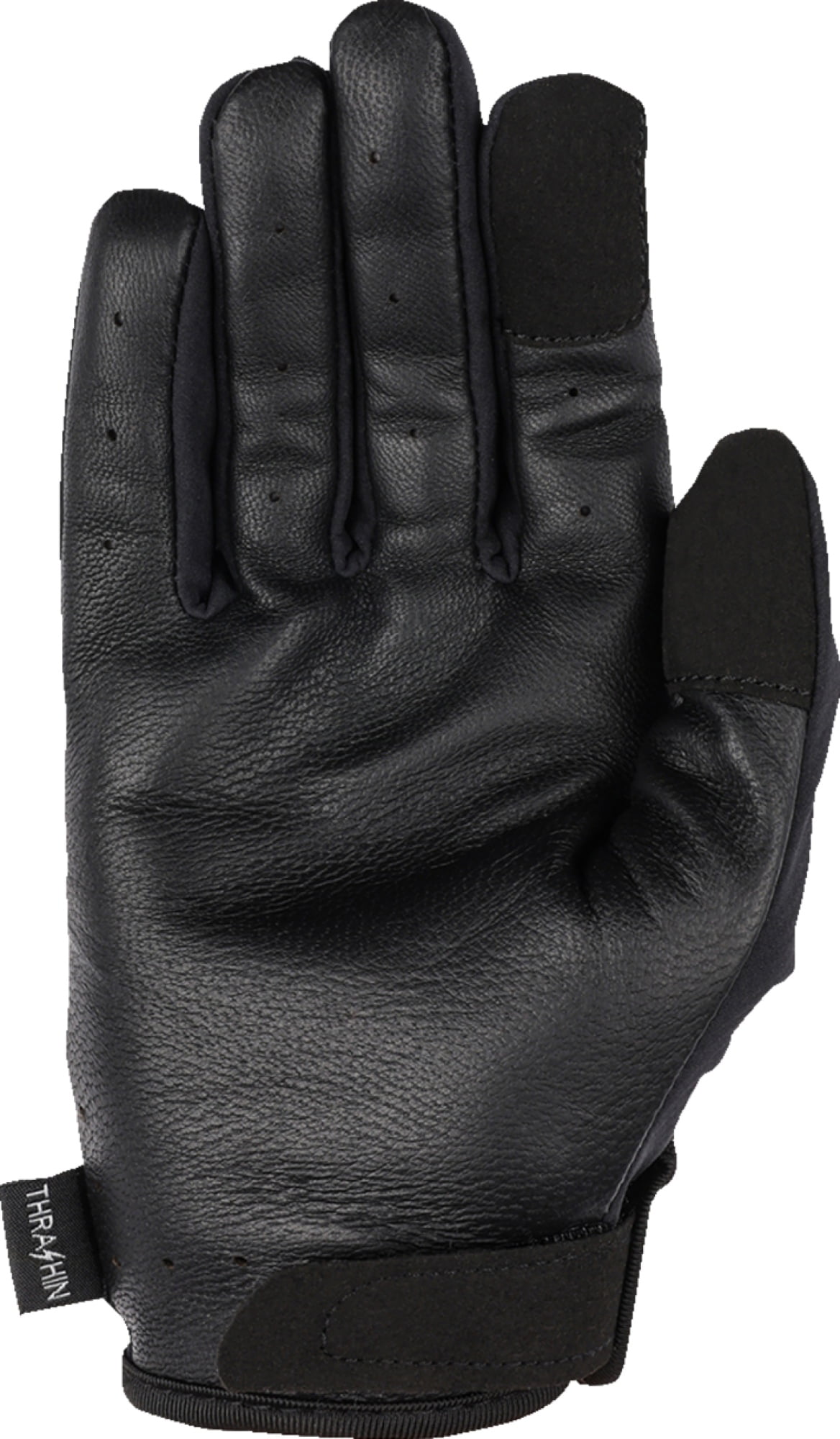 Thrashin Supply Stealth Mens Windbreaker Motorcycle Gloves Black XXL