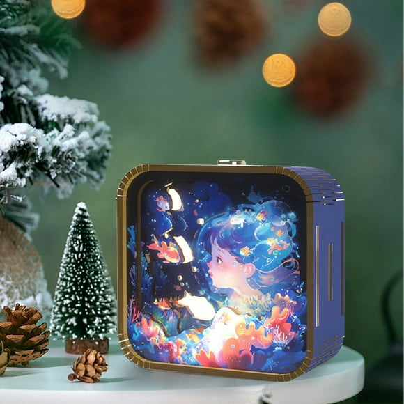 WIZUTIZ Snowman Night Light Three-dimensional Nightlight Home Bedside Decoration Cultural Tourism Souvenir Gift Household Items for New Home The Best of Both Worlds