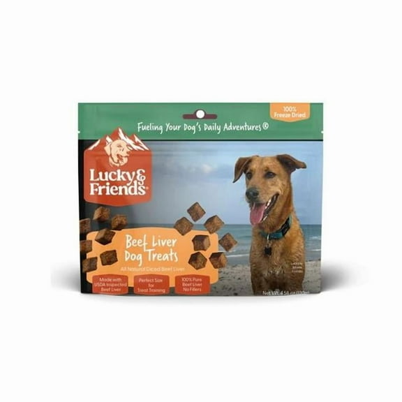 Lucky & Friends 134154 Beef Liver Treat for Dogs