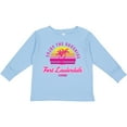thumbnail image 3 of Inktastic Summer Enjoy the Sunshine Fort Lauderdale Florida in Pink Boys or Girls Long Sleeve Toddler T-Shirt, 3 of 5