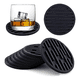 thumbnail image 1 of 8 Portavasos Para Mesa De Silicona Posavasos Xtellar Negros Grandes, 1 of 3