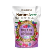 Naturalvert Organic, Gluten free, Vegan granola- Mixed Berry Vegan (12oz)