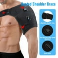 thumbnail image 3 of Adjustable Electric Heating Pad for Shoulder Pain Relief and Rehabilitation, 3 of 4