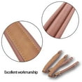 thumbnail image 3 of 1 Pair Leather Accordion Straps Straps Belts Set Instruments Accessory Brown, 3 of 7