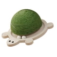 thumbnail image 1 of Rascador de gato duradero Yinane poste de rascado afilador de garra interactivo verde, 1 of 8