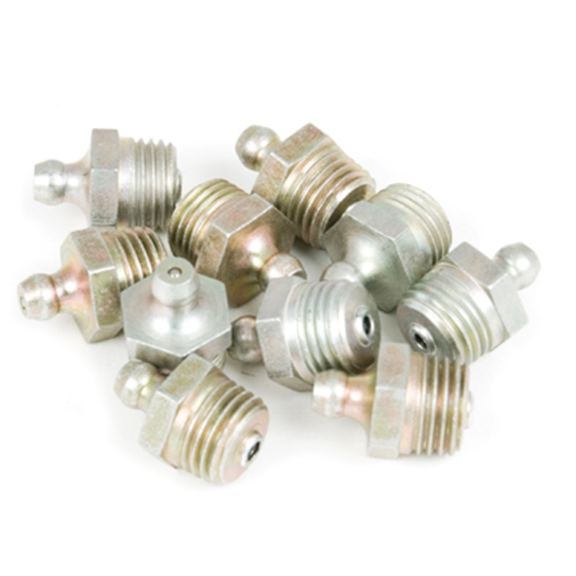 Performance Tool W54258 1/4-Inch NPT Straight Grease Fitting, 10 Pack