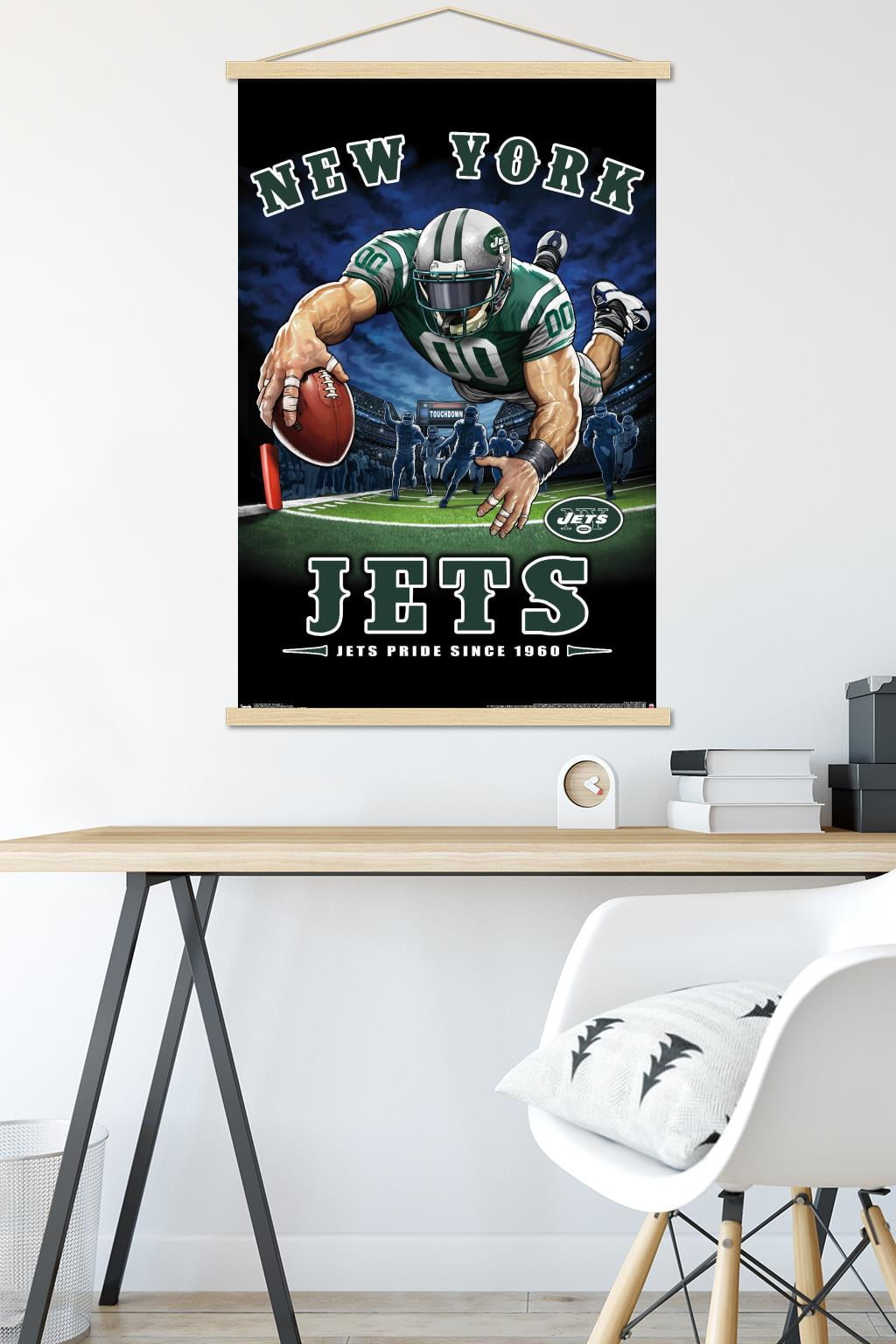 NFL New York Jets - End Zone 17 Wall Poster, 22.375 x 34