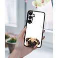 thumbnail image 5 of WIRESTER Shockproof Soft Rubber Cover Case for Samsung Galaxy S25 6.2" 2025, Animal Pug Puppy Dog, 5 of 5
