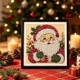 thumbnail image 5 of Christmas Theme Pearl Art Kit,3D Bead Dot Painting Set for Christmas Home Wall Decor Gift for Adults Beginners, 5 of 7