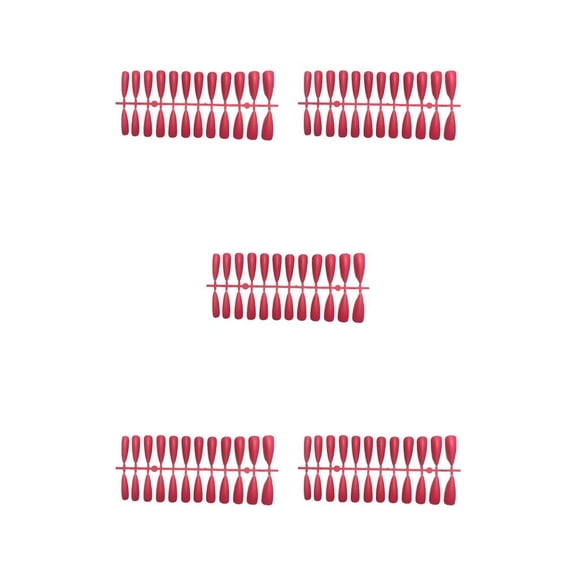 Seitruly Tabletas para mejorar las uñas Diseño elegante de puntos Uña falsa Cobertura completa Puntas de manicura llamativas JM-17Rose Red Type2 NO2 Seitruly CBP456210