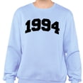 thumbnail image 2 of 1994 College Style Sweatshirt Unisex 3X-Large Light Blue, 2 of 5