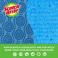 thumbnail image 2 of Scotch-Brite® Non-Scratch Scrub Dots 20303-12-CA, 3-Count, 2 of 6