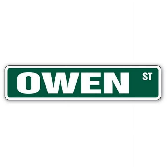 SignMission SS-OWEN 4 x 18 in. Owen Street Sign