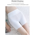 thumbnail image 4 of Pantalones de verano finos de cintura alta de seda de hielo, leggings anti-luz, pantalones cortos de mujer de talla grande, 4 of 4