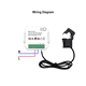 thumbnail image 4 of Medidor de energía Tuya Smart Life ZigBee de 80 A con pinza transformadora de corriente Monitor de potencia KWh Estadísticas de electricidad 110 V 240 V, 4 of 8