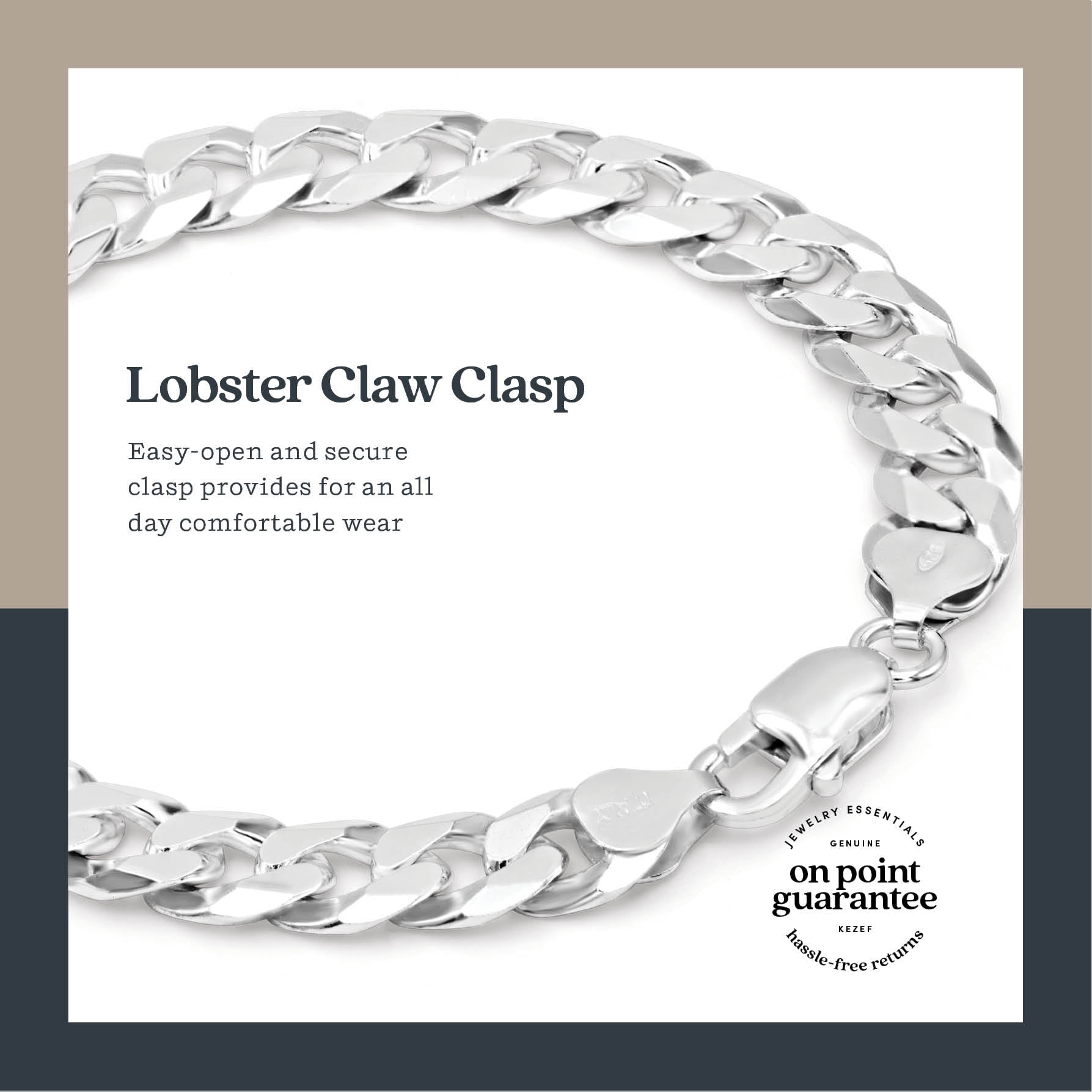 9mm 925 Sterling Silver Cuban Curb Link 