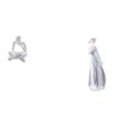 thumbnail image 1 of Figura de lectora abstracta, estatua de resina moderna, adorno de niña, escultura de decoración artística de escritorio, adecuada para regalar, decora, 1 of 8