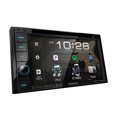 thumbnail image 2 of Kenwood Double-DIN USB Bluetooth DVD Player Multimedia AM/FM Stereo Radio Receiver, 4 x 6.5" 300W 2-Way Coaxial Speakers, SiriusXM Satellite Radio Vehicle Tuner Kit, Speaker Wire, 2 of 5