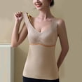thumbnail image 2 of UJNDER Women's Soft German Velvet Thermal Underwear Set with Chest Pad for Winter Warmth and Comfort Khaki XXXL, 2 of 5