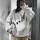 thumbnail image 3 of ZHAOCHENG Bolsos cruzados para mujer: bolso de hombro personalizado divertido con diseño de fantasma, bolso tipo cartera pequeño, 3 of 5