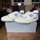 thumbnail image 1 of New Balance 550 Sea Salt Pack Blue Agate Shoes Sneakers BB550CPD Men's Sizes 11, 1 of 6