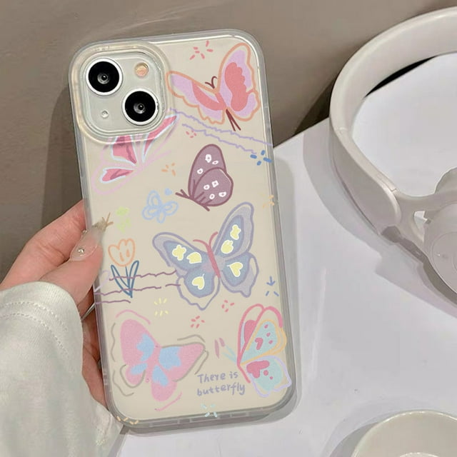 Cute Cartoon Puppy Phone Case For iPhone 11 12 13 14 16 15 Pro Max Plus Funda iPhone 13 12 Mini Shockproof Soft Silicone Cover AQ85 For iPhone 14 Plus