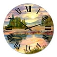 thumbnail image 2 of Designart 1 in Traditional Wall Clock, 2 of 5