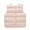 Pink, variant on LYMAYTER Unisex Winter Vest Girls Boys down Warm Tank for Baby Thickened Sleeveless Jacket 1-6 Years
