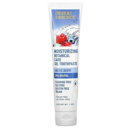 Desert Essence Arctic Berry Moisturizing Botanical Care Gel Toothpaste 4.5 oz Tube