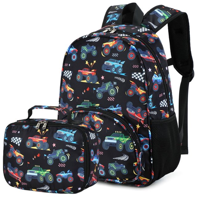 Set de Mochila BTOOP 38x28x14 cm para Niños con Lonchera