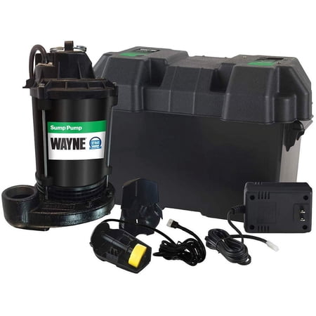 Wayne ESP25 Upgraded 12-Volt Battery Backup System  Black price history on PriceWatchPro