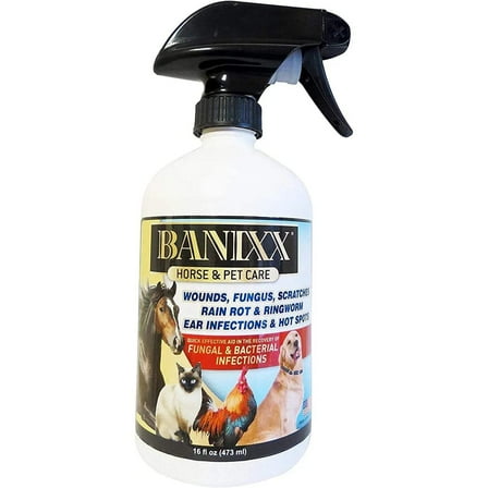 Banixx Horse  Pet Care for Bacterial and Fungal Infections Spray 16 oz.