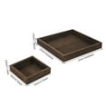 thumbnail image 3 of Wooden Tray For Baking Serving And Traditional Stove Snack Platter Wire Rack Baking Sheet Small Baking Pan Cookie Sheet Nonstick Small Wire Rake Rack Small Loaf Pans for Baking Bread 4x8 Baking Mats, 3 of 8