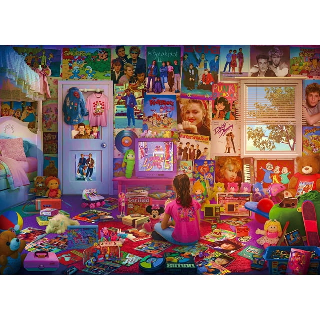 Rompecabezas Toynk Daydreams de la cultura pop de los 80 y 90, 1000 piezas