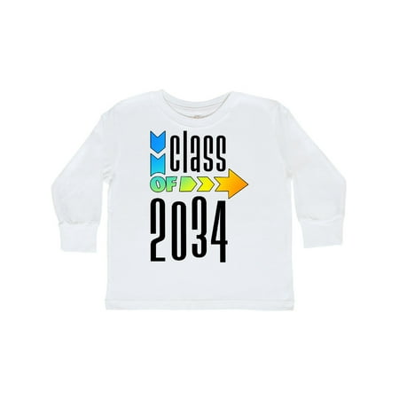 

Inktastic Class of 2034 Gift Toddler Boy or Toddler Girl Long Sleeve T-Shirt