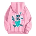 thumbnail image 5 of Women's Oversized Hooded Sweatshirts Graphic Printed Crew Neck Hoodies Casual Long Sleeve Pullover Tops Trendy 2025, 5 of 7