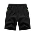 thumbnail image 1 of AherBiu Gym Shorts for Men Workout Shorts for Men Basketball Shorts Drawstring Elastic Waisted Quick Dry Shorts with Pockets, 1 of 8