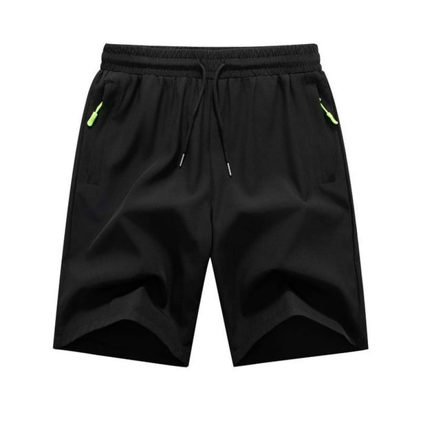 pstuiky Pantalones cortos de gimnasio para hombre, Pantalones de playa holgados, rectos y cómodos para hombre, pantalones deportivos casuales de cinco puntos Pantalones cortos deportivos para hombre