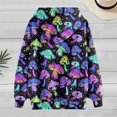 thumbnail image 5 of Hoodies For Men And Women Colorful Mushroom 3D Graphic Sweatshirt Trendy Vintage Sweatshirt Pullover Tops (Multicolour L), 5 of 5