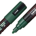 thumbnail image 3 of Uni POSCA PC-5M Water-Based Paint Markers, Reversible Medium Tip (1.8-2.5mm), Earthtone Ink Colors, 8 Count, 3 of 9
